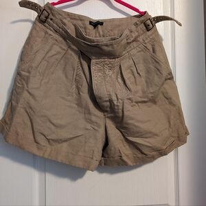 Banana Republic Cotton High Wait Shorts